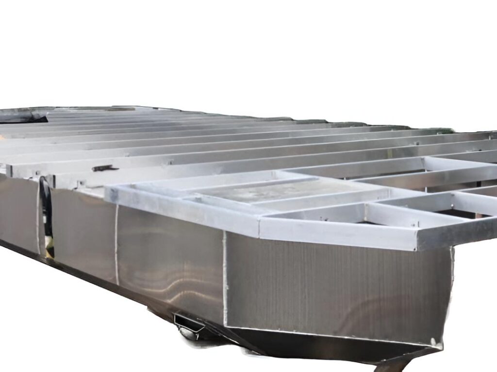 Bild: Hausboot Schwimmer aus Aluminium ALU