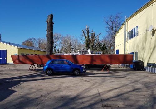 Hausboot-Bau-Projekt F60
