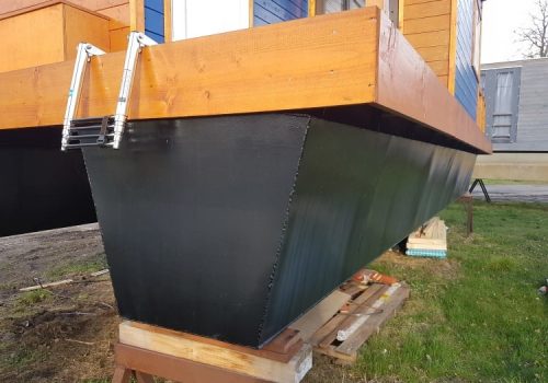 Hausboot-Bau-Projekt Hausboot