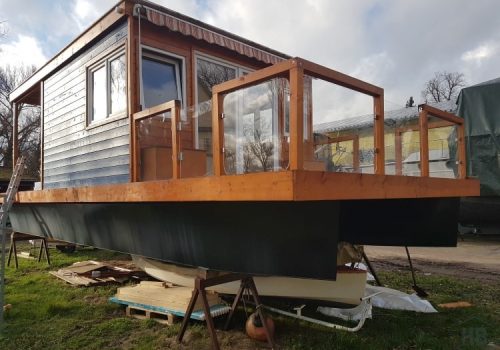Hausboot-Bau-Projekte Hausboot