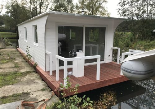 Hausboot-Bau-Projekt Loungeschiff