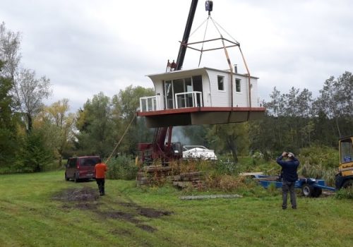 Hausboot-Bau-Projekt Loungeschiff